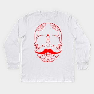 Day Of Dead Kids Long Sleeve T-Shirt